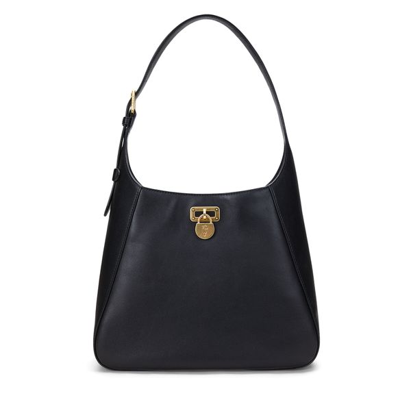 LAUREN RALPH LAUREN Дамска чанта LAUREN RALPH LAUREN Large Tanner Shoulder Bag 431956790002 Черен
