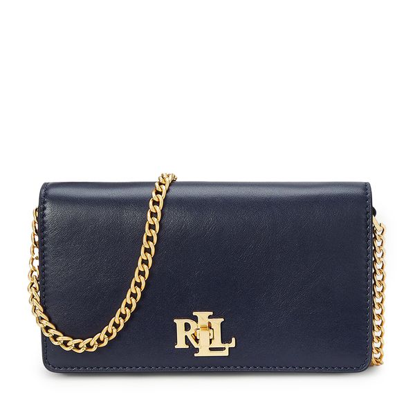 LAUREN RALPH LAUREN Дамска чанта LAUREN RALPH LAUREN Turn-Lock 432915377009 Тъмносин