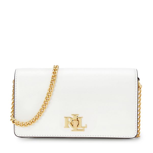 LAUREN RALPH LAUREN Дамска чанта LAUREN RALPH LAUREN Turn-Lock 432915377014 Бял