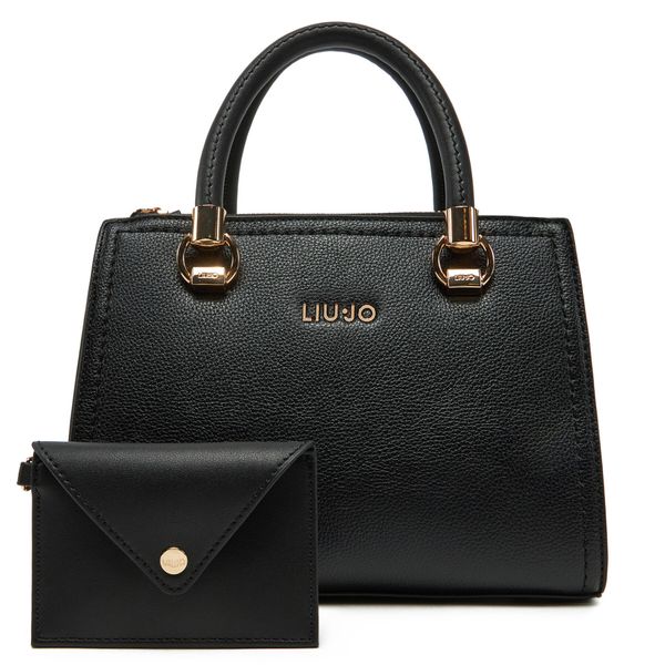 Liu Jo Дамска чанта Liu Jo S Satchel AA5163 E0058 Черен
