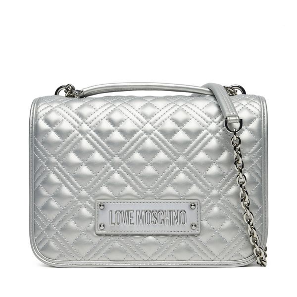 LOVE MOSCHINO Дамска чанта LOVE MOSCHINO JC4000PP1MLA196B Сребрист