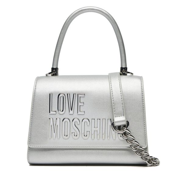 LOVE MOSCHINO Дамска чанта LOVE MOSCHINO JC4024PP1MKD196B Сребрист
