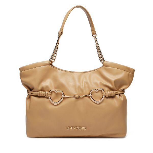 LOVE MOSCHINO Дамска чанта LOVE MOSCHINO JC4036PP1MLB0105 Бежов