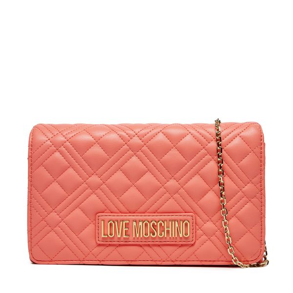 LOVE MOSCHINO Дамска чанта LOVE MOSCHINO JC4079PP1MLA0464 Коралов