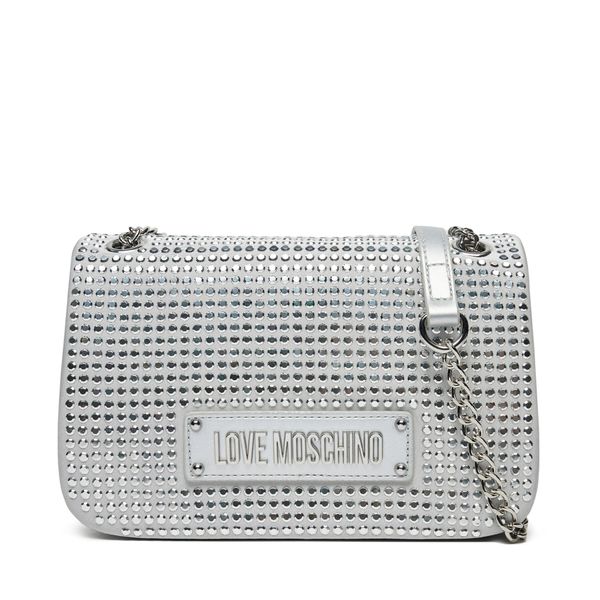 LOVE MOSCHINO Дамска чанта LOVE MOSCHINO JC4136PP1MLL196B Сребрист