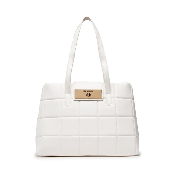 LOVE MOSCHINO Дамска чанта LOVE MOSCHINO JC4420PP0FKR0120 Бял