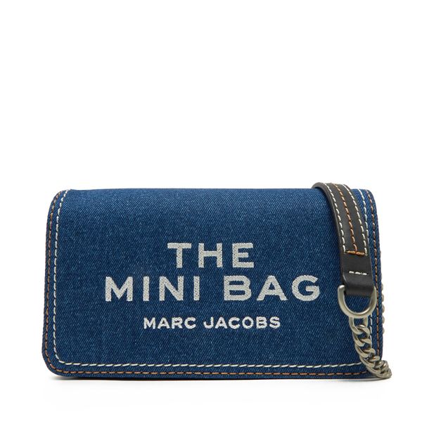 Marc Jacobs Дамска чанта Marc Jacobs Denim Chain Mini 2F4SMN010S03 Тъмносин