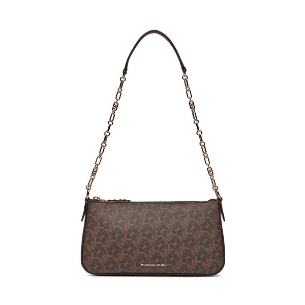MICHAEL Michael Kors Дамска чанта MICHAEL Michael Kors Chain Pouchette 32H3G8EW6B Brn/Luggage 227