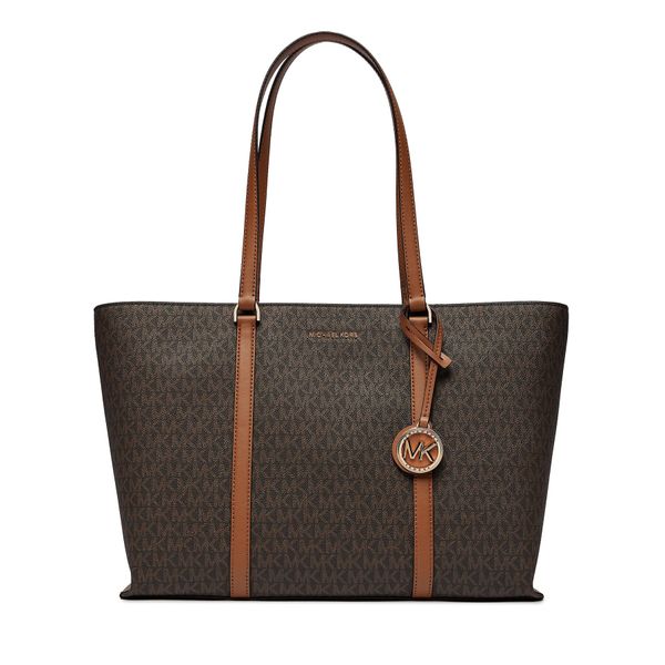 MICHAEL Michael Kors Дамска чанта MICHAEL Michael Kors Temple Tote 30R4G1LT3B Кафяв