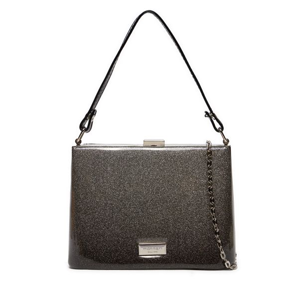 Monnari Дамска чанта Monnari BAG2800-022 Black With Silver