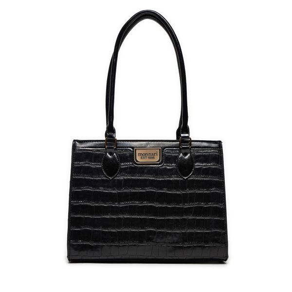 Monnari Дамска чанта Monnari BAG2910-M20 Czarne Croco