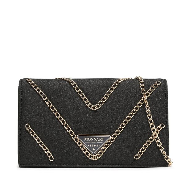 Monnari Дамска чанта Monnari BAG4010-M20 Czarny Błyszczący