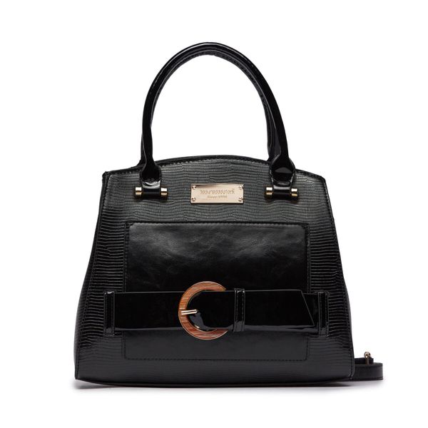 Monnari Дамска чанта Monnari BAG5380-M20 Czarne Croco