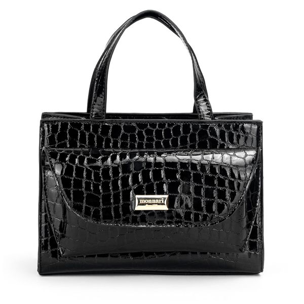 Monnari Дамска чанта Monnari BAGIMP0-24Z-BAG6250-KM20D000-R00 Черен