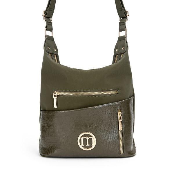 Monnari Дамска чанта Monnari TORIMP0-24J-BAG4760-K008D000-R00 Зелен