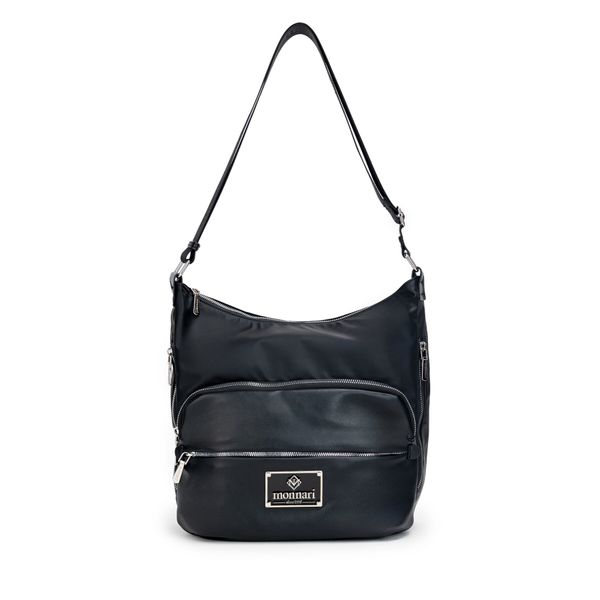 Monnari Дамска чанта Monnari TORIMP0-24J-BAG4870-K020D000-R00 Черен