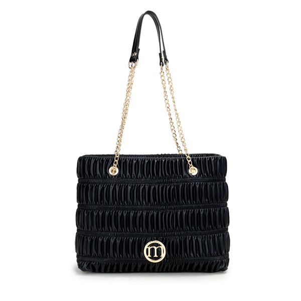 Monnari Дамска чанта Monnari TORIMP0-24Z-BAG4050-K020D000 Черен