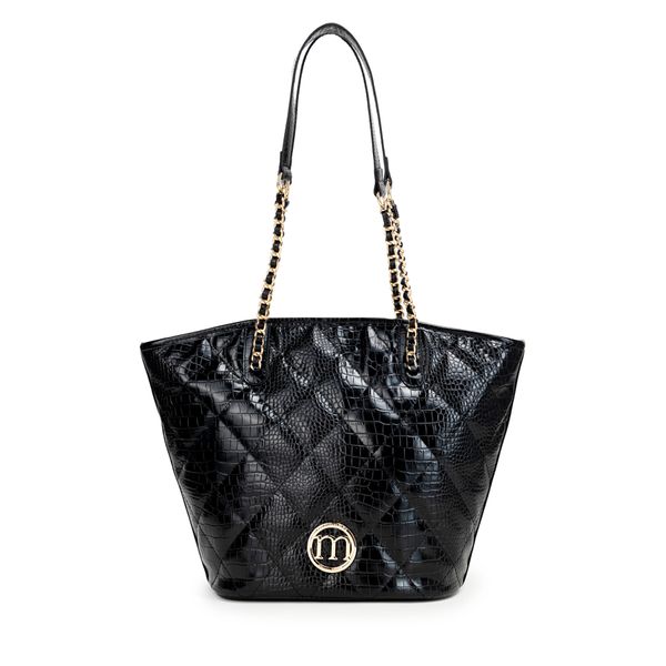 Monnari Дамска чанта Monnari TORIMP0-24Z-BAG4090-KM20D000 Черен