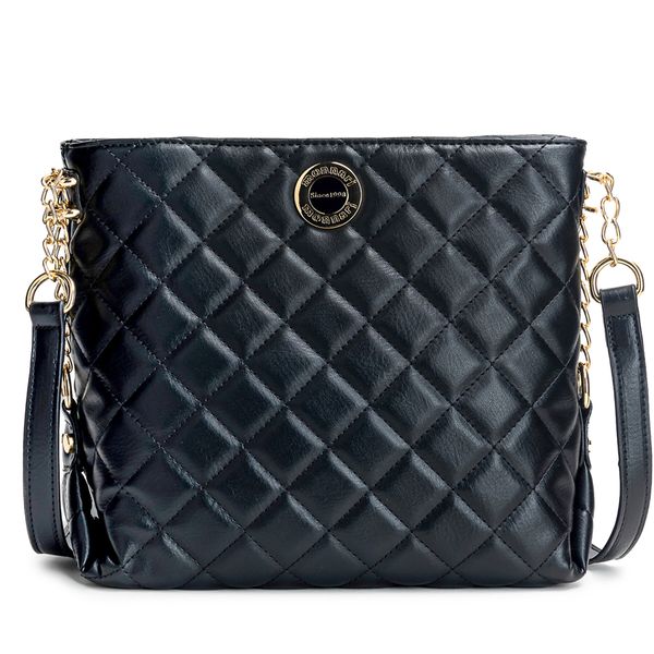 Monnari Дамска чанта Monnari TORIMP0-24Z-BAG4600-K020D000 Черен