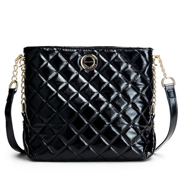 Monnari Дамска чанта Monnari TORIMP0-24Z-BAG4601-KM20D000 Черен