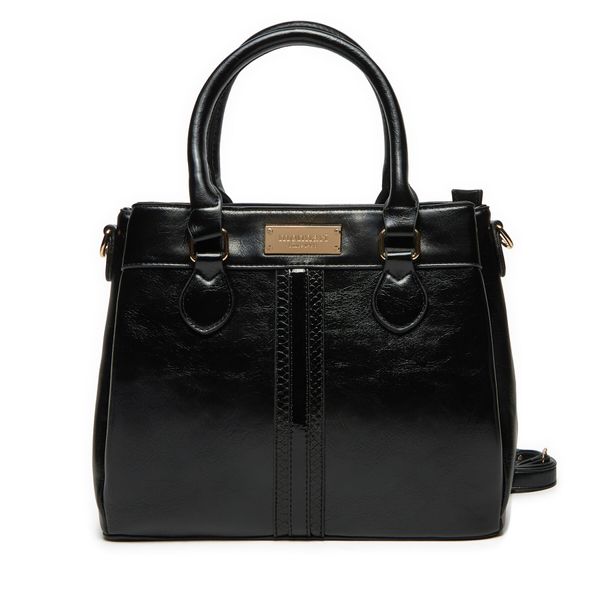 Monnari Дамска чанта Monnari TORIMP0-24Z-BAG5550-KM20D000-R00 Черен