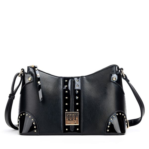 Monnari Дамска чанта Monnari TORIMP0-24Z-BAG5960-K020D000-R00 Черен