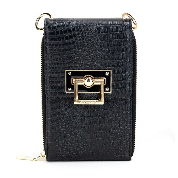 Monnari Дамска чанта Monnari TORIMP0-24Z-PHO0110-KM20D000 Черен