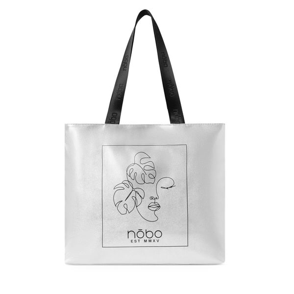Nobo Дамска чанта Nobo BAGP680-K022 Сребрист