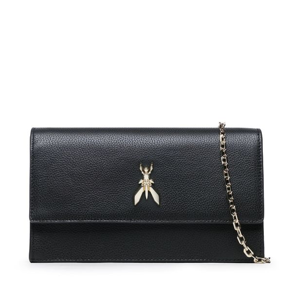 Patrizia Pepe Дамска чанта Patrizia Pepe 8B0069/L001 K118 Black/Light Gold
