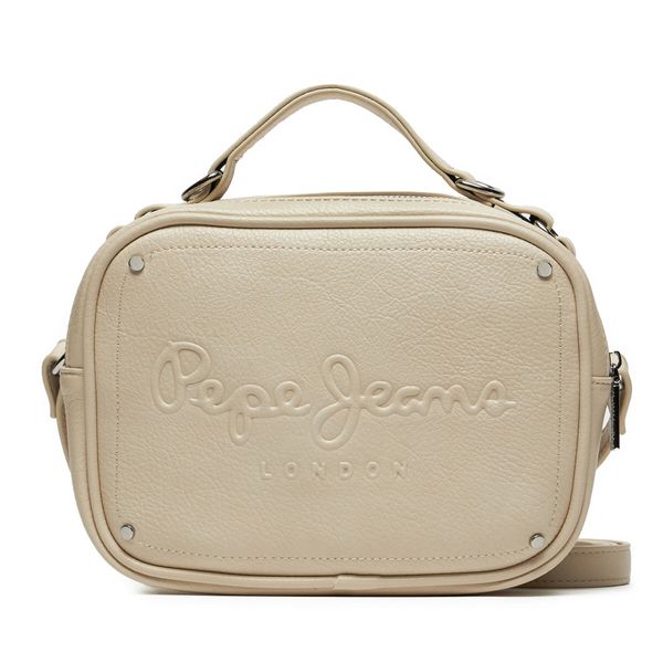 Pepe Jeans Дамска чанта Pepe Jeans PL031563 Екрю