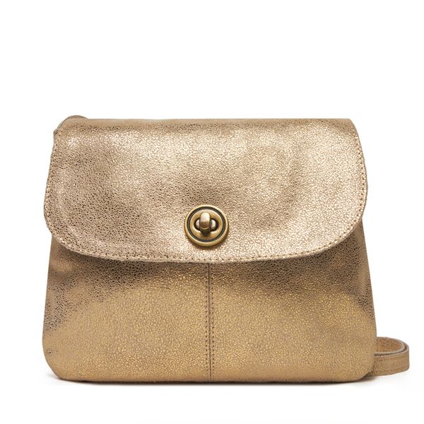Pieces Дамска чанта Pieces 17138919 Златист