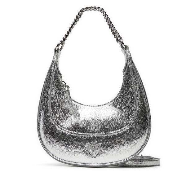 PINKO Дамска чанта PINKO Brioche Hobo Mini AI 24-25 PLTT 101433 A204 Сребрист