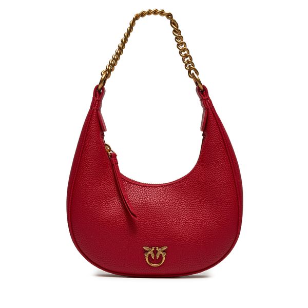 PINKO Дамска чанта PINKO Brioche Hobo Mini AI 24-25 PLTT 101433 A29Q Червен