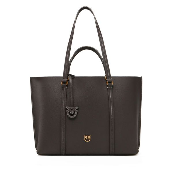 PINKO Дамска чанта PINKO Carrie Shopper Big AI 24-25 PLTT 102832 A1LF Кафяв