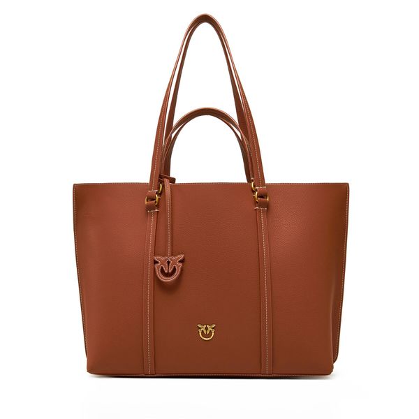 PINKO Дамска чанта PINKO Carrie Shopper Big PE 25 PLTT 102832 A1LF Кафяв