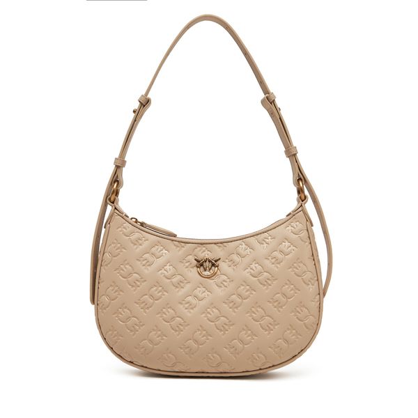 PINKO Дамска чанта PINKO Half Moon Mini Fl PE 25 PLTT 102790 A1YB Бежов