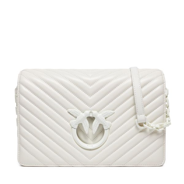 Pinko Дамска чанта Pinko Love Click Classic 100063 A0VM Z15B Бял