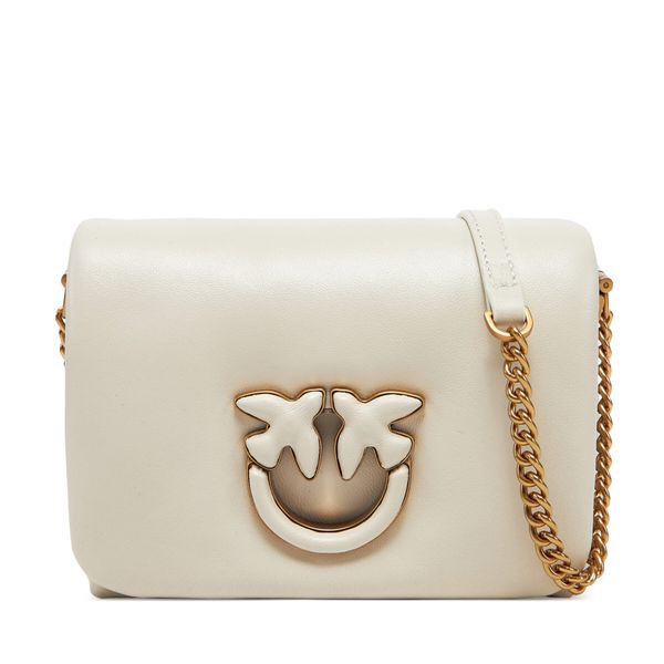 PINKO Дамска чанта PINKO Love Click Puff Baby 101584 A10F Екрю