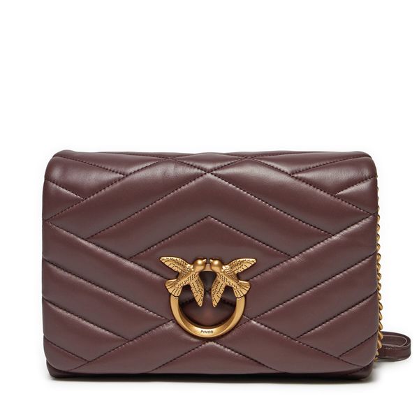 PINKO Дамска чанта PINKO Love Click Puff Classic AI 23-24 PLTT 101585 A1ET Бордо