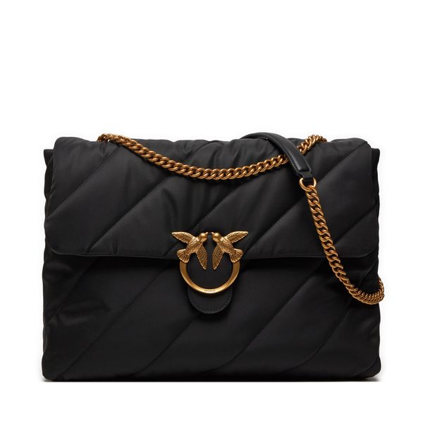 Pinko Дамска чанта Pinko Love Extra Puff Maxi Quilt Cl PE 24 PLTT 103347 A05F Black Z99Q
