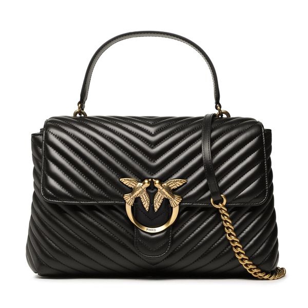 Pinko Дамска чанта Pinko Love Lady Puff Big Cl PE 23 PLTT 100042 A0GK Black Z99Q