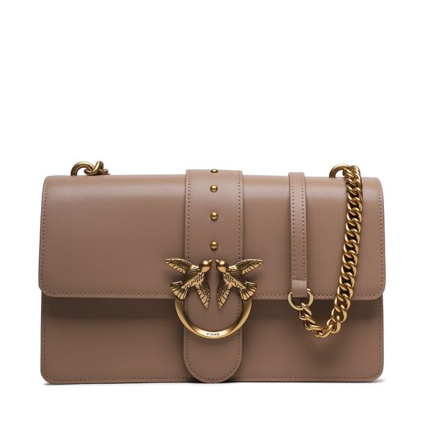 Pinko Дамска чанта Pinko Love One Classic Cl AI 23-24 PLTT 10053 A0F1 Beige D01Q