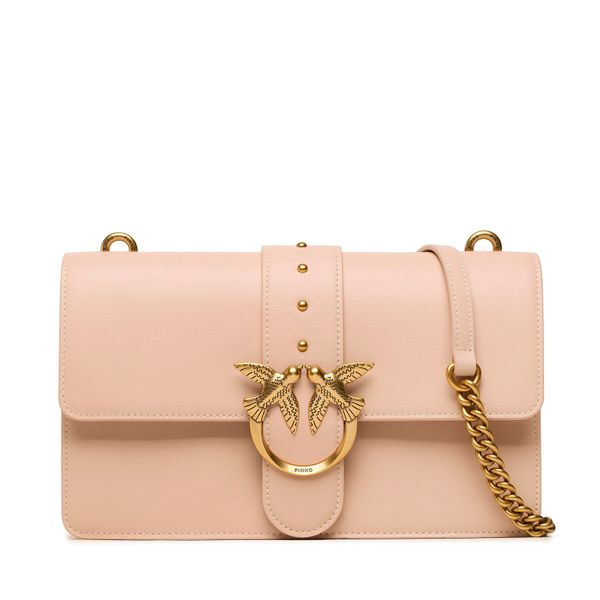 Pinko Дамска чанта Pinko Love One Classic Cl PE 23 PLTT 100053 A0F1 Cipria O81Q
