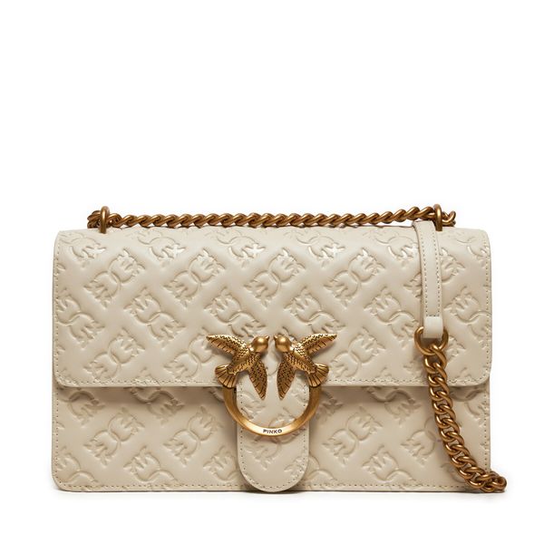 Pinko Дамска чанта Pinko Love One Classic Dc AI 24-25 PLTT 100941 A1YB Бял