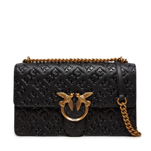 Pinko Дамска чанта Pinko Love One Classic Dc AI 24-25 PLTT 100941 A1YB Черен
