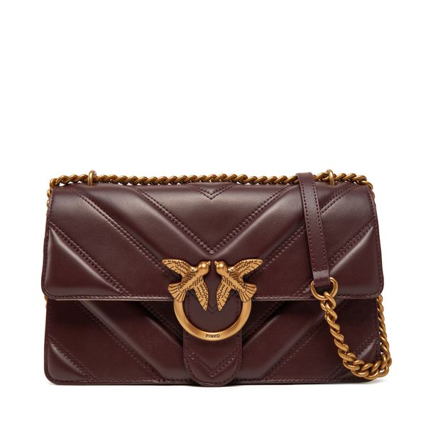 PINKO Дамска чанта PINKO Love One Classic Light Dc PE 25 PLTT 104549 A26Z Бордо