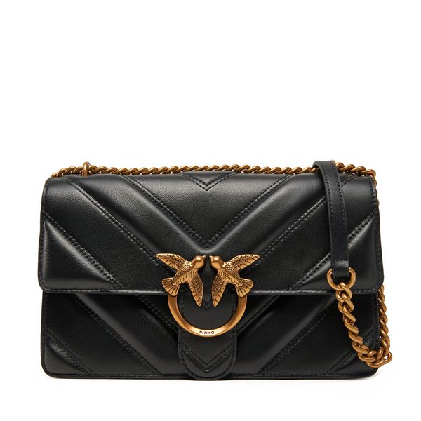 PINKO Дамска чанта PINKO Love One Classic Light Dc PE 25 PLTT 104549 A26Z Черен