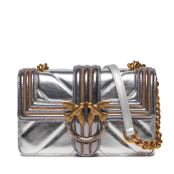 PINKO Дамска чанта Pinko Love One Mini Cl AI 23-24 PLTT 100059 A179 Сребрист