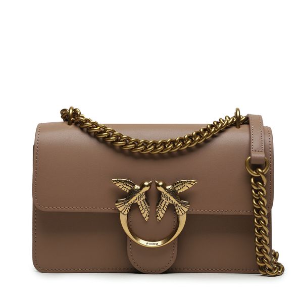 Pinko Дамска чанта Pinko Love One Mini Dc AI 23-24 PCPL 100074 A0F1 Beige D01Q