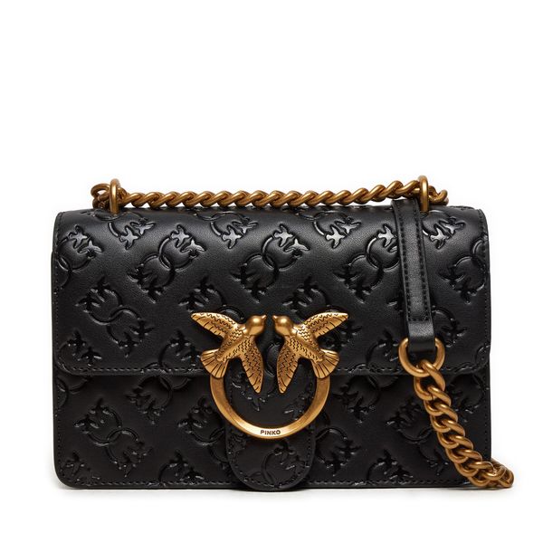 Pinko Дамска чанта Pinko Love One Mini Dc AI 24-25 PLTT 100074 A1YB Черен